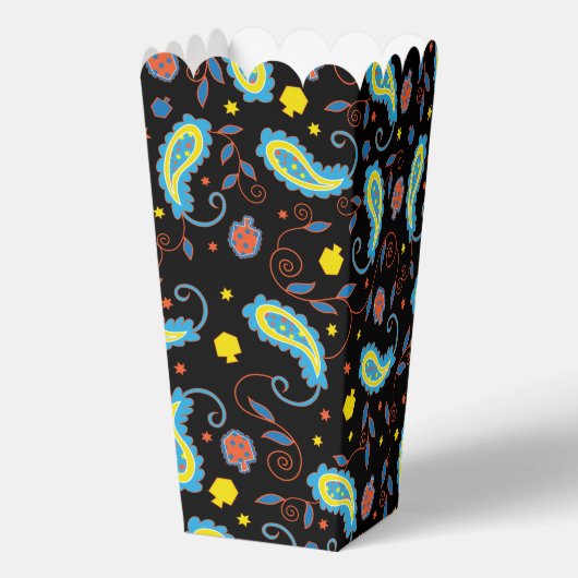 Hanukkah Paisley Bedankdoosjes (Achterkant)