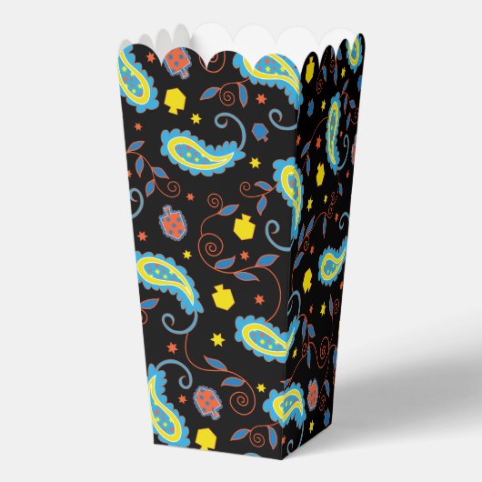 Hanukkah Paisley Bedankdoosjes (Voorkant)