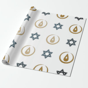 hanukkah pakpapier