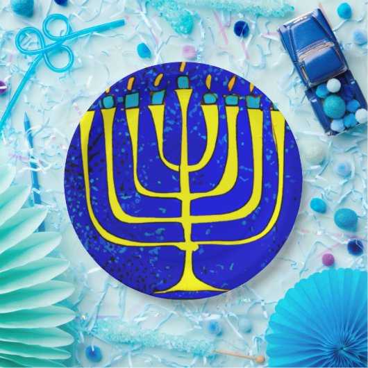 Hanukkah Papieren Bordje (Feest)