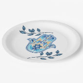 Hanukkah Papieren Bordje (Gekanteld)