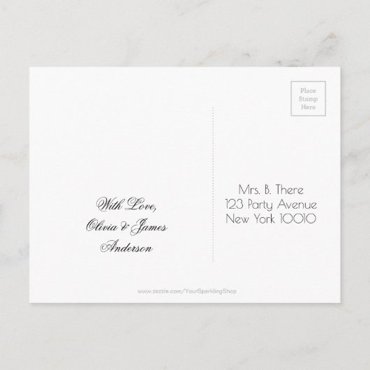 Hanukkah-partij bewaart de datum-alkbordstijl aankondigingskaart (Achterkant)