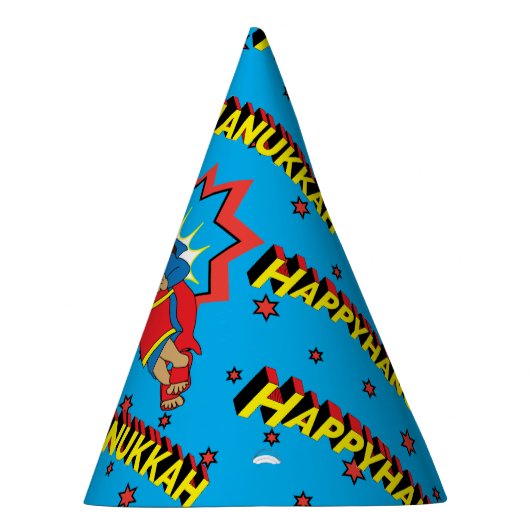 Hanukkah Party Judah Maccabee De Hamer Feesthoedjes (Rechts)