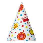 Hanukkah Party Pet COLORFUL 8 CRAZY NIGHTS Feesthoedjes (Links)