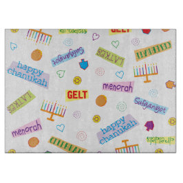 Hanukkah Party Snijplank