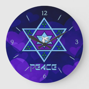 Hanukkah Peace Art Grote Klok