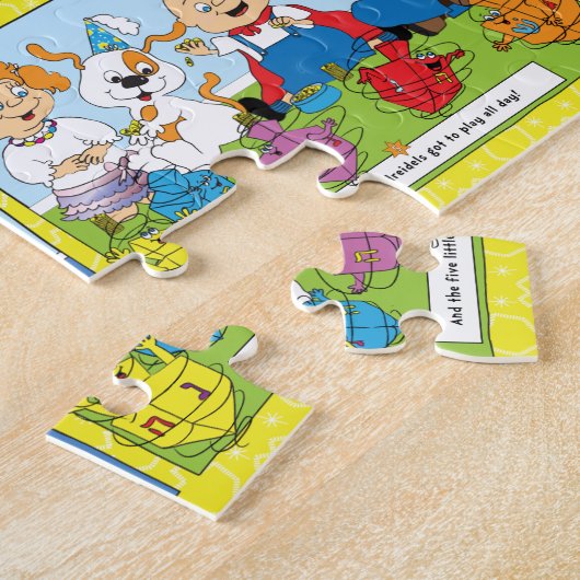 Hanukkah Persoonlijke Puzzle Legpuzzel (Zijkant)