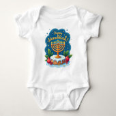 Hanukkah Peuter, Grote Simcha Romper (Voorkant)
