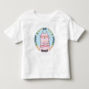 Hanukkah Peuter Trui T-Shirt Spin Herhaal