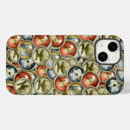 Hanukkah Phone Case (Achterkant (horizontaal))