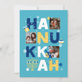 HANUKKAH Photo Wenskaart (Voorkant)