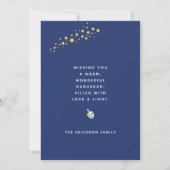 HANUKKAH Photo Wenskaart (Achterkant)