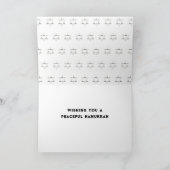 Hanukkah Pickleball Cards Feestdagen Kaart (Binnen)