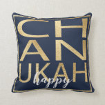 Hanukkah Pillow Chanukah Happy Gold/Blue Kussen<br><div class="desc">Hanukkah Pillow "Chanukah Happy Gold/Blue" Twee zijdekussens die worden geleverd in drie verschillende constructies (de prijs zal veranderen afhankelijk van de keuze van de stof). Personaliseer door tekst te schrappen, "gelukkig"op voor en rug en met uw eigen bericht te vervangen. Kies uit vele keuzen van doopvontstijlen, kleuren, en grootte. De...</div>