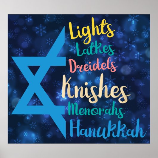 Hanukkah Poster (Voorkant)