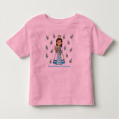 Hanukkah Princess Kinder Shirts (Voorkant)