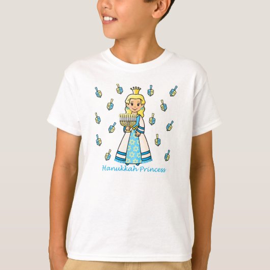 Hanukkah Princess T-shirt (Voorkant)