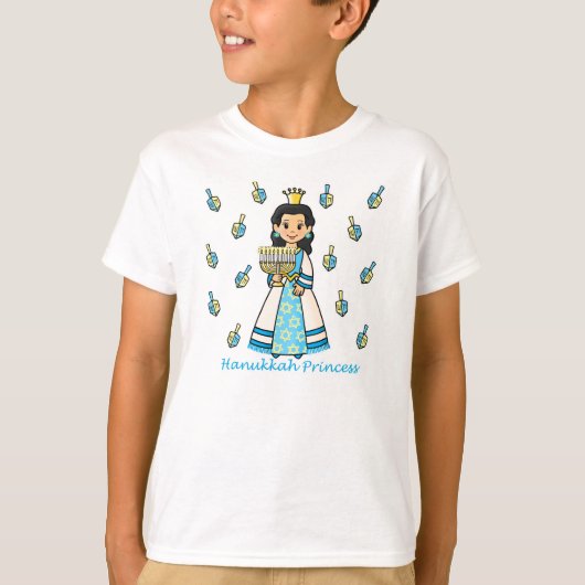 Hanukkah Princess T-shirt (Voorkant)