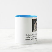 Hanukkah pug mok koffiekopje (Midden)