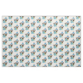 Hanukkah Pugs Fabric Stof (Yard (91,4 cm))