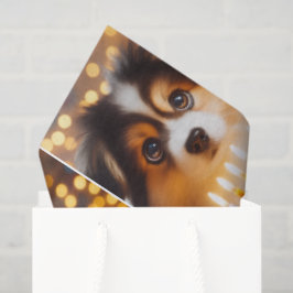 Hanukkah Puppy Tissuepapier