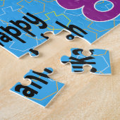 Hanukkah Puzzle "Hanukkah Happy" Legpuzzel (Zijkant)