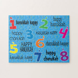Hanukkah Puzzle "Hanukkah Happy" Legpuzzel