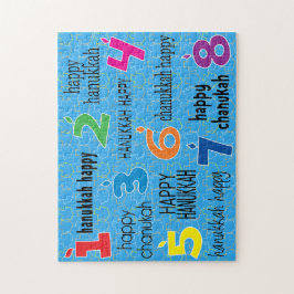 Hanukkah Puzzle "Hanukkah Happy" Legpuzzel