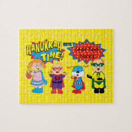 Hanukkah Puzzle Super Hanukkah Heroes Legpuzzel