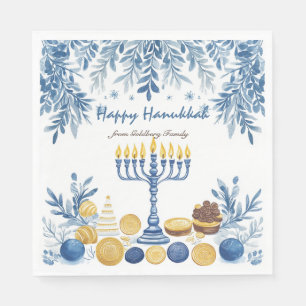Hanukkah Radiance, waterverf Servet