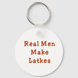 HANUKKAH REAL MANNEN MAKEN LATKES GIFTS SLEUTELHANGER