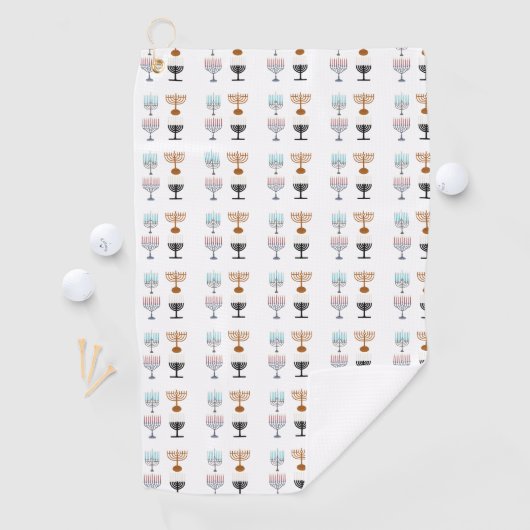 Hanukkah Religie Judaïsme Jew Golfhanddoek (Insitu)