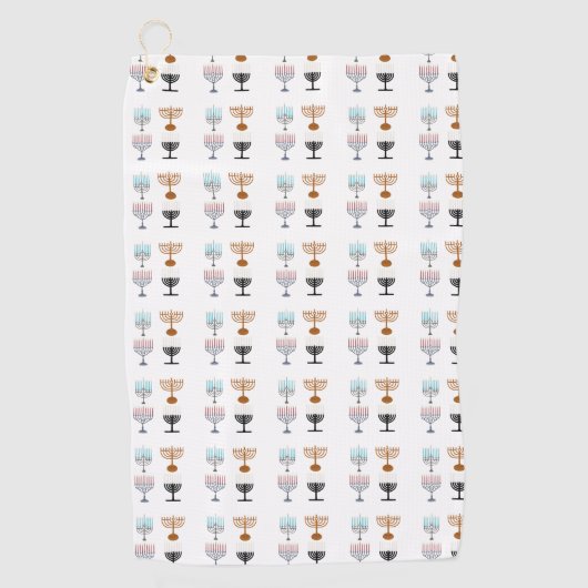 Hanukkah Religie Judaïsme Jew Golfhanddoek (Voorkant)