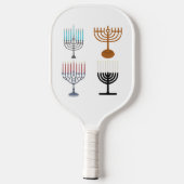 Hanukkah Religie Judaïsme Jew Pickleball Paddle (Achterkant)