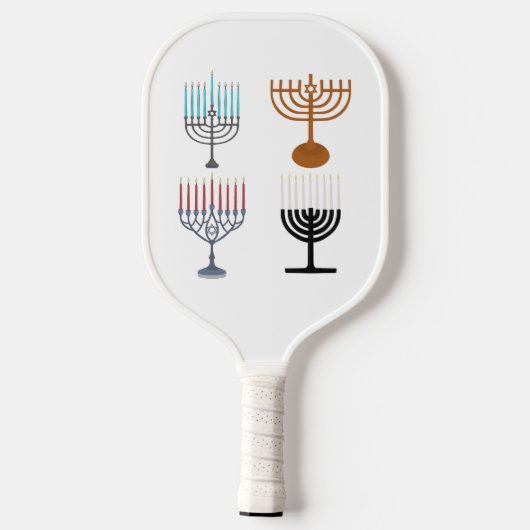Hanukkah Religie Judaïsme Jew Pickleball Paddle (Achterkant)