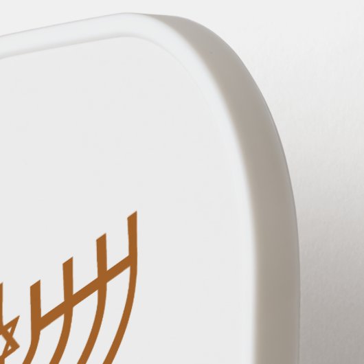 Hanukkah Religie Judaïsme Jew Pickleball Paddle (Links Detail)