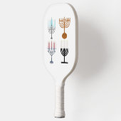 Hanukkah Religie Judaïsme Jew Pickleball Paddle (Links)