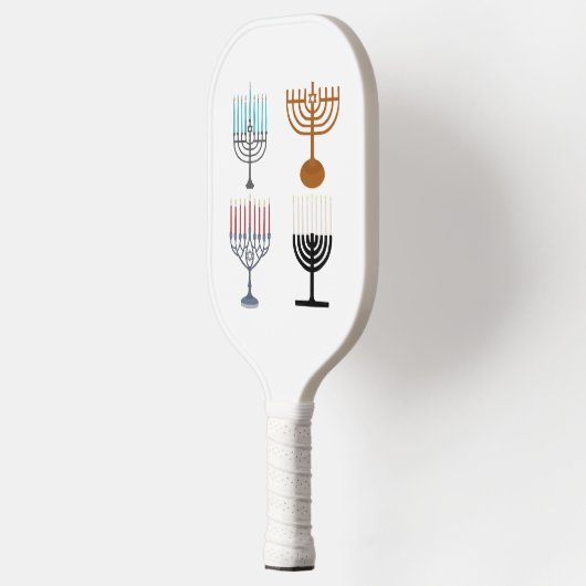 Hanukkah Religie Judaïsme Jew Pickleball Paddle (Links)