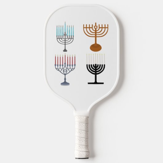 Hanukkah Religie Judaïsme Jew Pickleball Paddle (Voorkant)