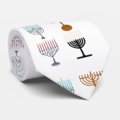 Hanukkah Religie Judaïsme Jew Stropdas (Opgerold)