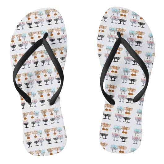 Hanukkah Religie Judaïsme Jew Teenslippers (Voetbed)