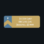 Hanukkah Return Labels "Chevron Menorah"<br><div class="desc">Hanukkah Return Labels "Chevron Menorah" Geniet van deze persoonlijk gemaakte retourlabels voor al je Hanukkah-brieven en -kaarten. Pas aan door tekst met uw te vervangen. Kies en gebruik uw favoriete lettertypestijl, kleur en grootte. Bekijk onze postzegels, fotokaarten, enz. Bedankt voor het stoppen en winkelen. Je bedrijf wordt zeer gewaardeerd. Happy...</div>