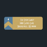 Hanukkah Return Labels "Chevron Menorah"<br><div class="desc">Hanukkah Return Labels "Chevron Menorah" Geniet van deze persoonlijk gemaakte retourlabels voor al je Hanukkah-brieven en -kaarten. Pas aan door tekst met uw te vervangen. Kies en gebruik uw favoriete lettertypestijl, kleur en grootte. Bekijk onze postzegels, fotokaarten, enz. Bedankt voor het stoppen en winkelen. Je bedrijf wordt zeer gewaardeerd. Happy...</div>
