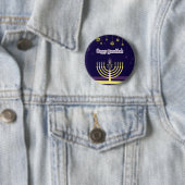 Hanukkah Ronde Button 5,7 Cm (In situ)