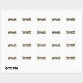 Hanukkah Ronde Sticker (Vel)