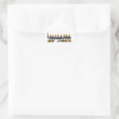 Hanukkah Ronde Sticker (Tas)