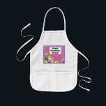 Hanukkah Schort Kinderen personaliseren<br><div class="desc">Gepersonaliseerd Kinder schort Hanukkah. Geweldig voor de feestdagen!</div>