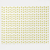 Hanukkah seagull with dreidel and gelt fleece deken (Voorkant (Horizontaal))