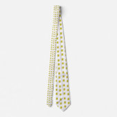 Hanukkah seagull with dreidel and gelt stropdas (Achterkant)