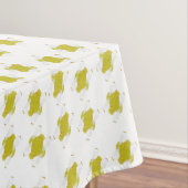 Hanukkah seagull with dreidel and gelt tafelkleed (Voorbeeld)